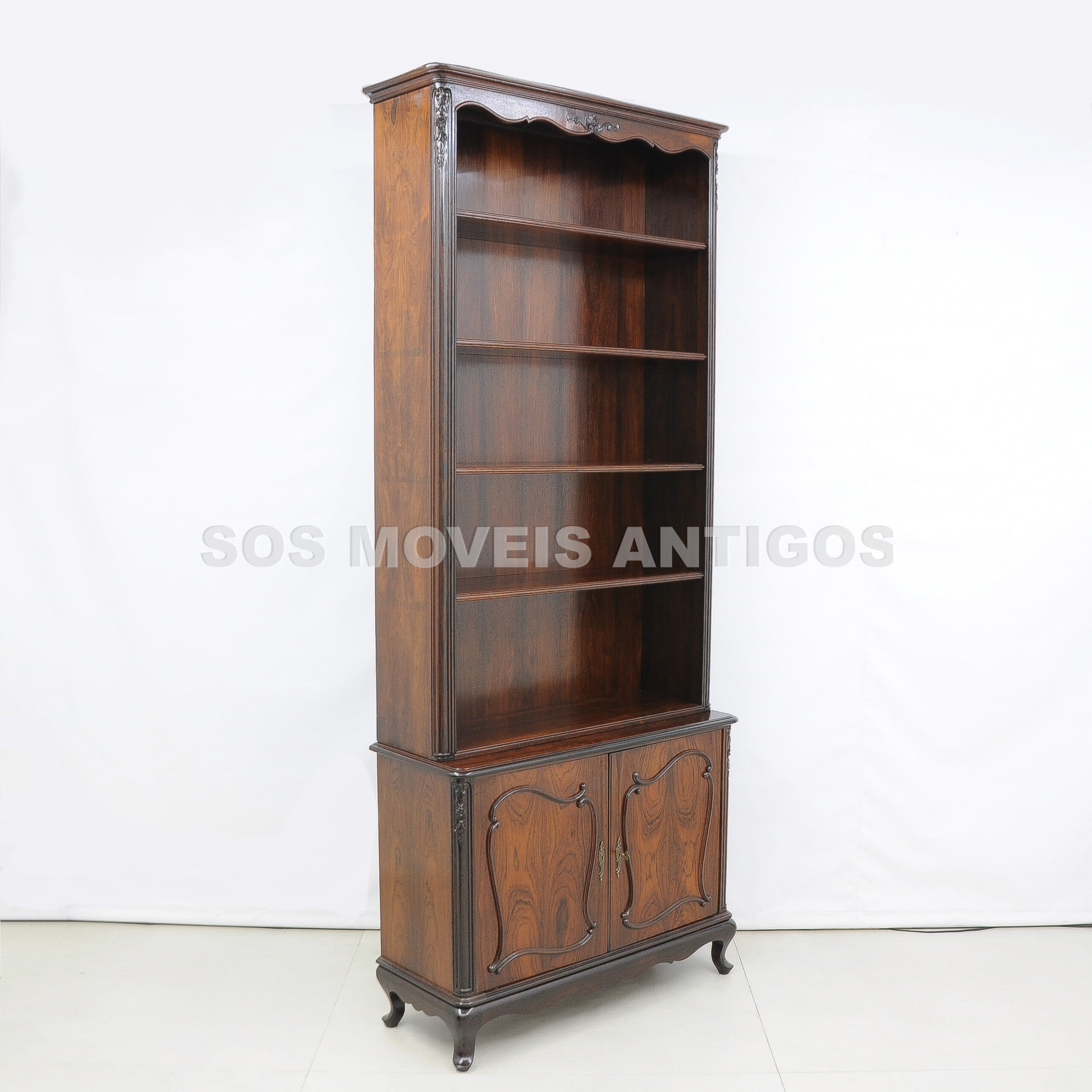 02 ESTANTES PARA LIVROS ESTILO PROVENÇAL – SOSMOVEISANTIGOS – ANTIQUARIO SP (2)