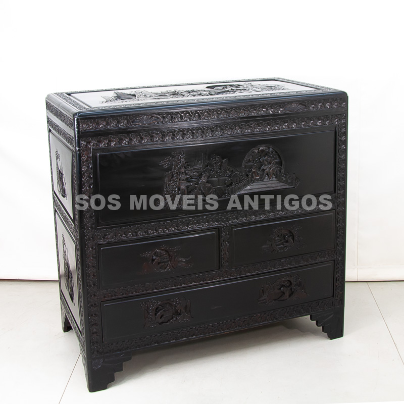 CÔMODA-BAÚ ESTILO CHINOISERIE – SOSMOVEISANTIGOS – ANTIQUARIO SP (4)