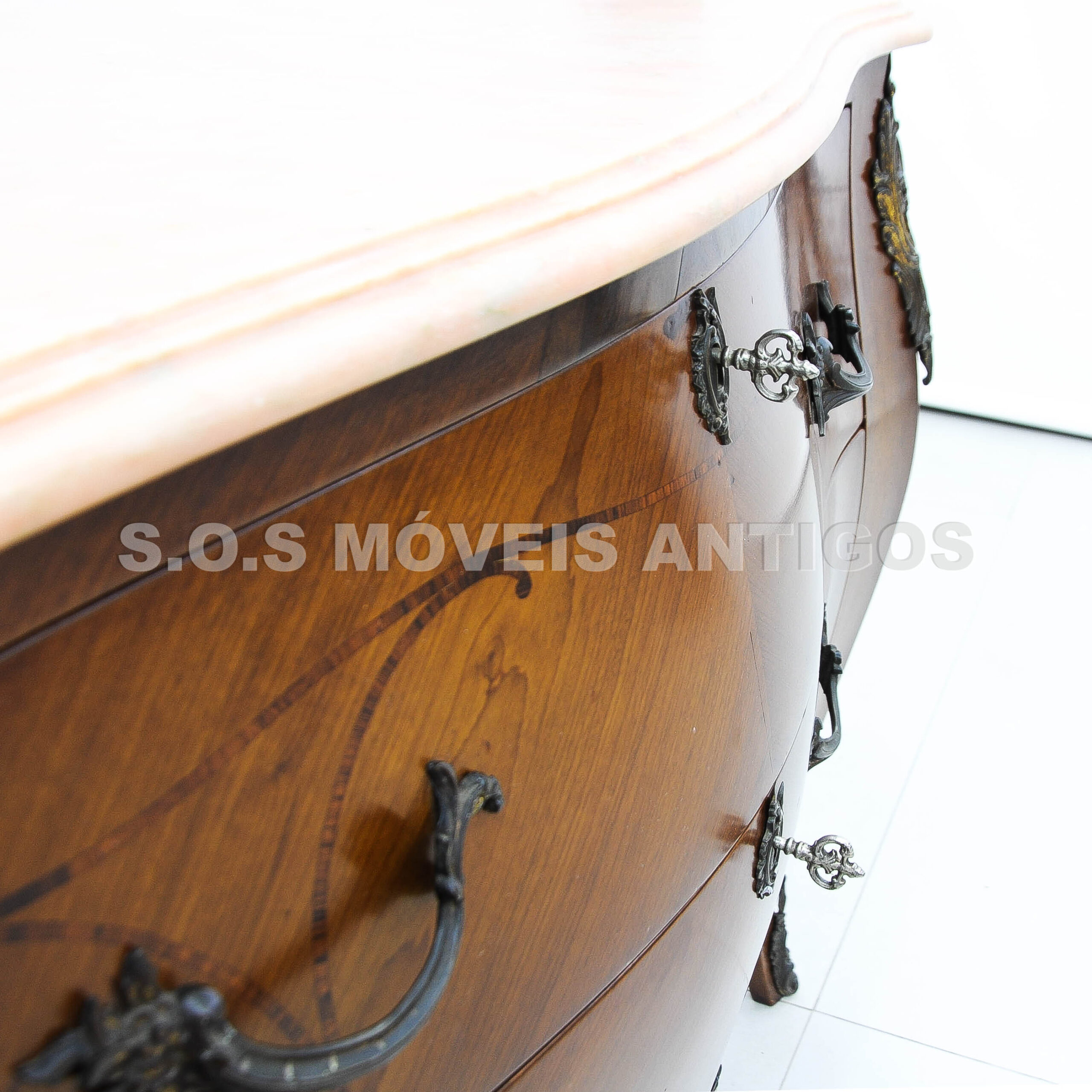 CÔMODA ESTILO FRANCÊS – SOSMOVEISANTIGOS – ANTIQUARIO SP (5)
