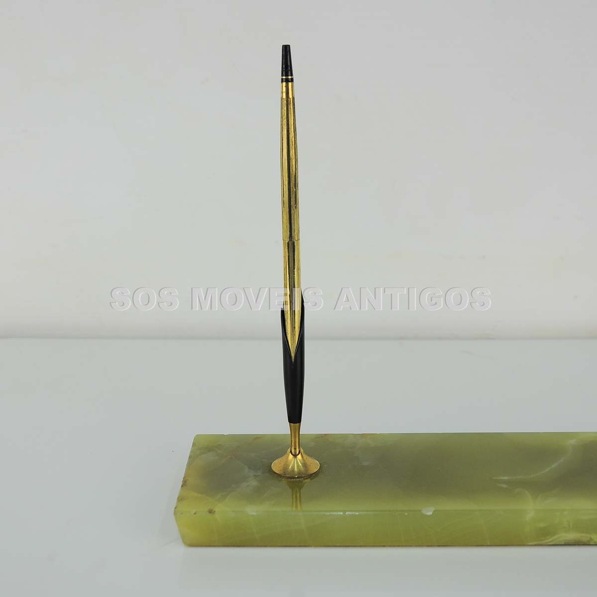 CONJUNTO DE LAPISEIRA E CANETA – SOSMOVEISANTIGOS – ANTIQUARIO SP (1)