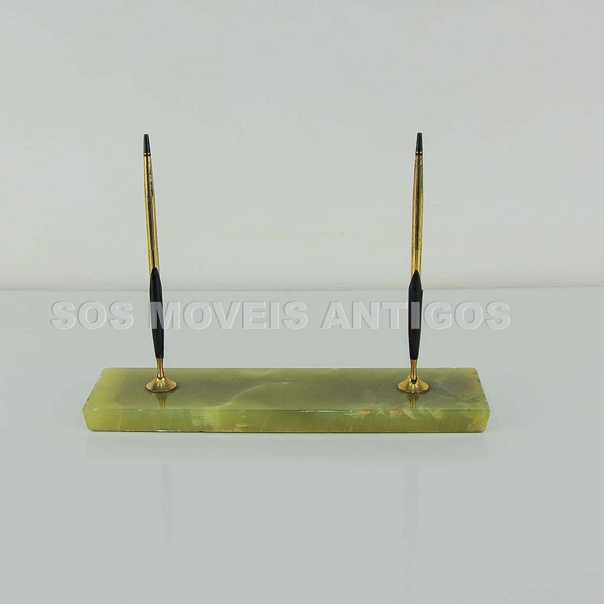 CONJUNTO DE LAPISEIRA E CANETA – SOSMOVEISANTIGOS – ANTIQUARIO SP (11)