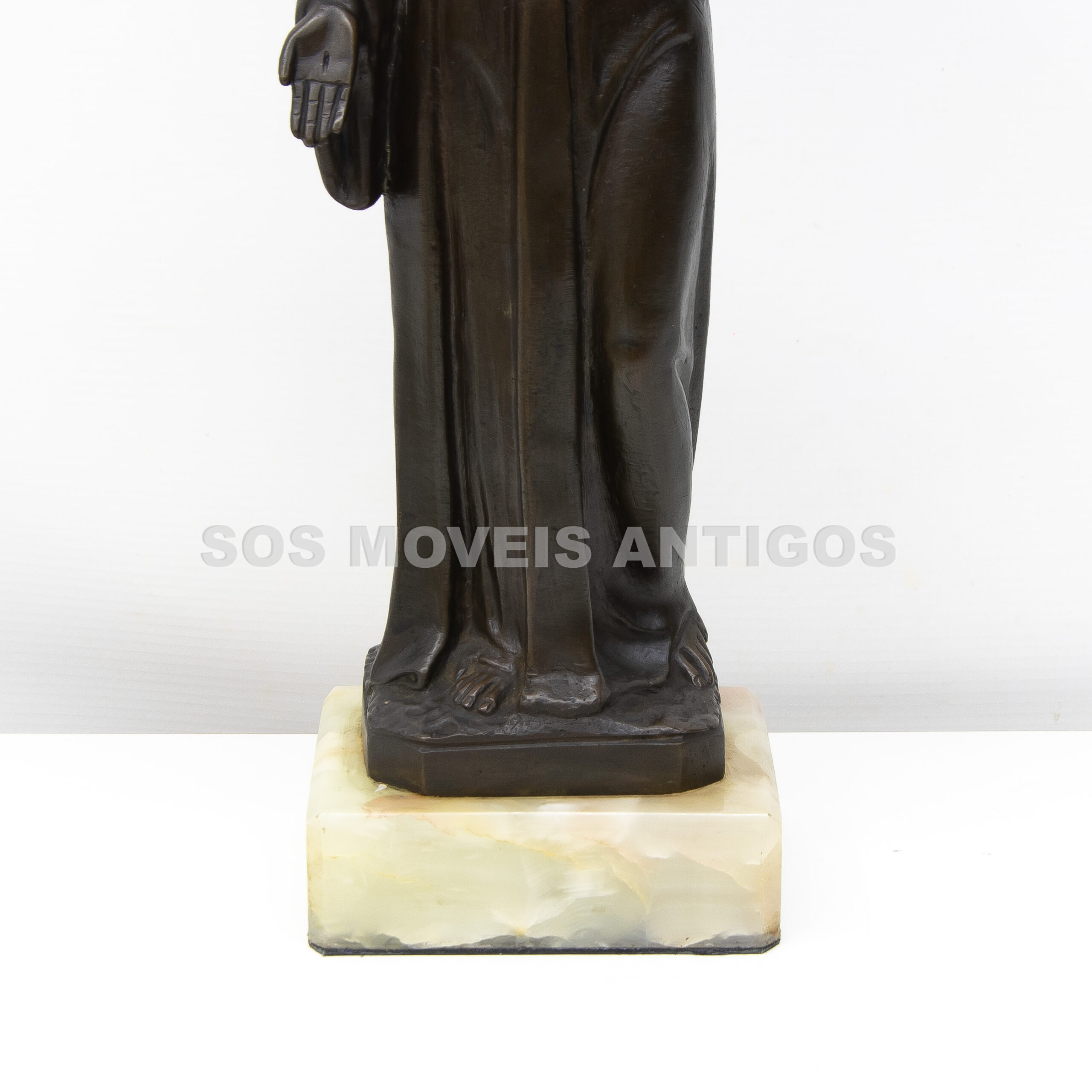 ESCULTURA REPRESENTANDO SAGRADO CORAÇÃO DE JESUS – SOSMOVEISANTIGOS – ANTIQUARIO SP (5)