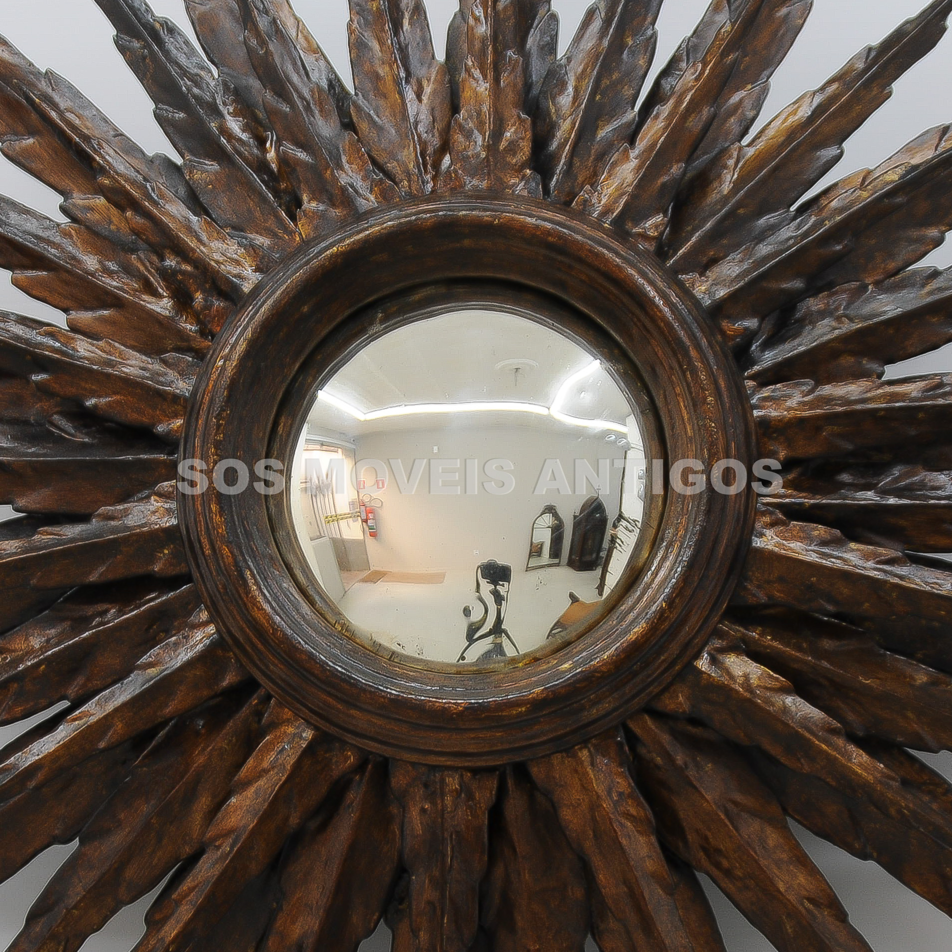 ESPELHO SOL – SOSMOVEISANTIGOS – ANTIQUARIO SP