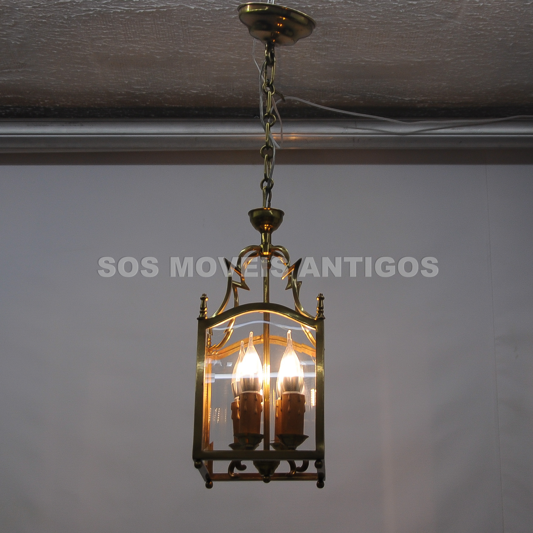 LANTERNA ESTILO IINGLES – SOSMOVEISANTIGOS – ANTIQUARIO SP (1)