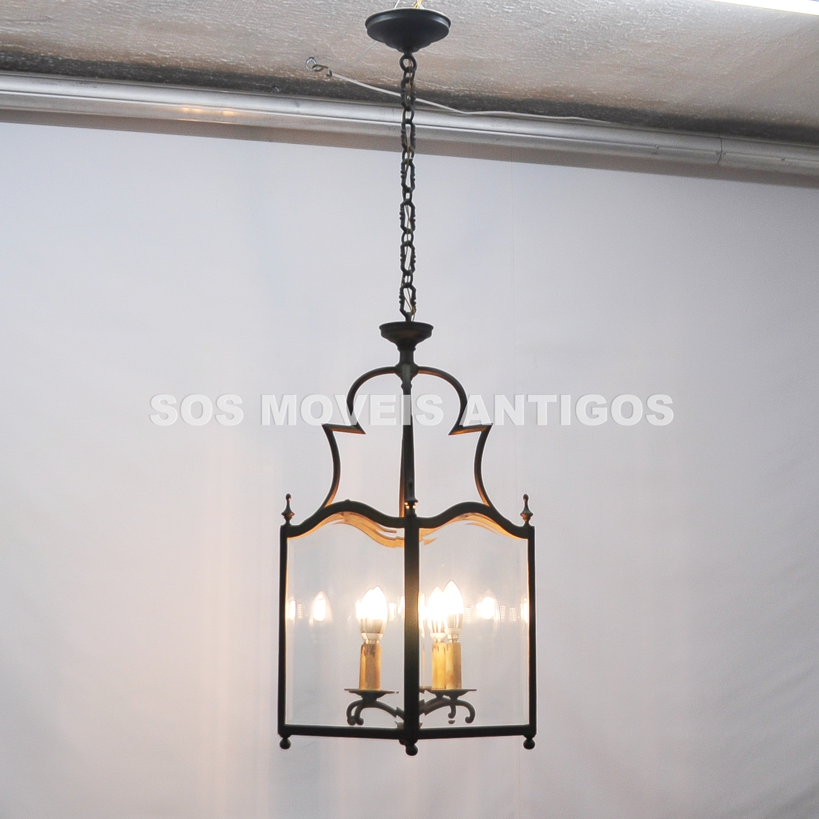 LANTERNA ESTILO INGLÊS – SOSMOVEISANTIGOS – ANTIQUARIO SP (2)