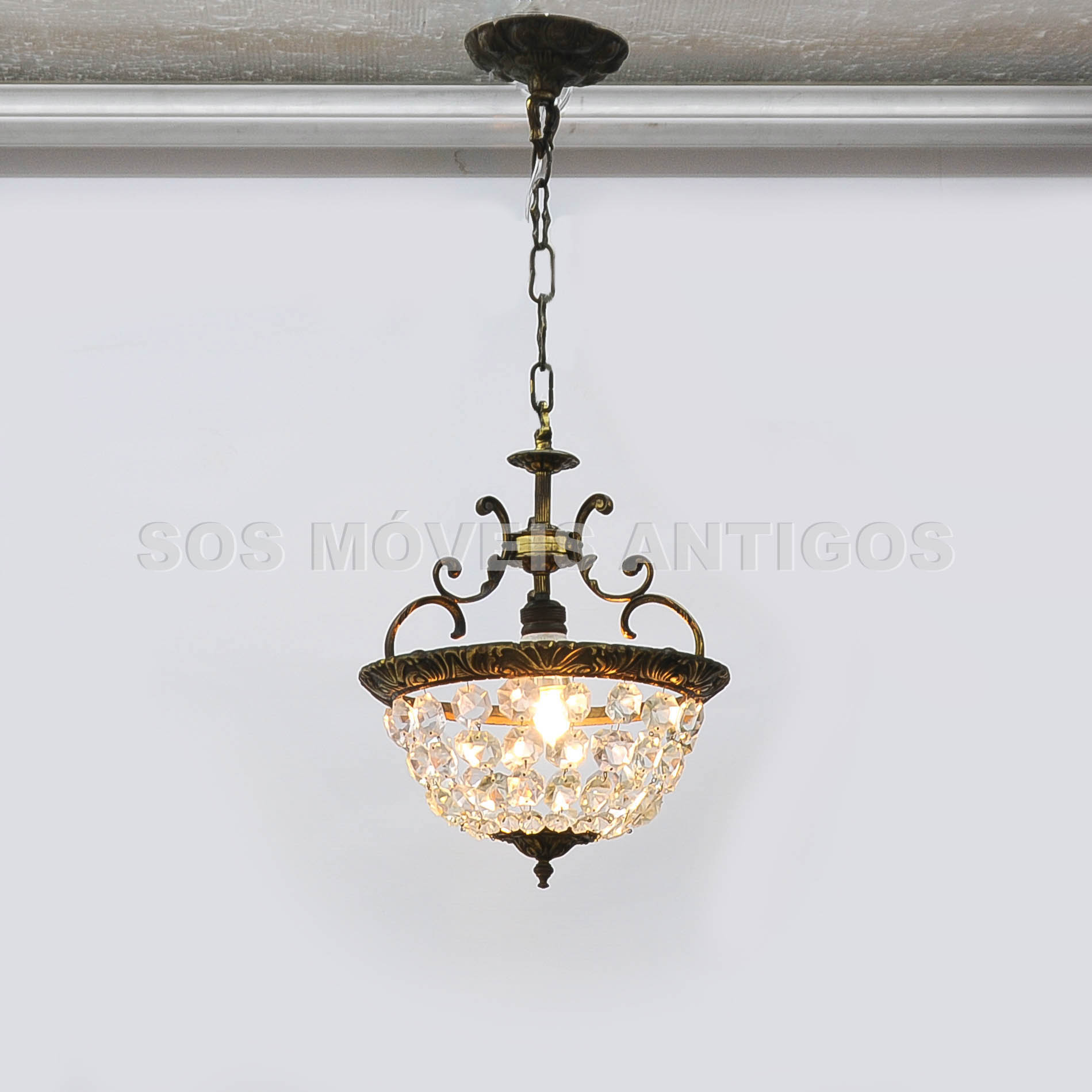 LUSTRE ESTILO IMPÉRIO-SOSMOVEISANTIGOS-ANTIQUARIO SP (1)