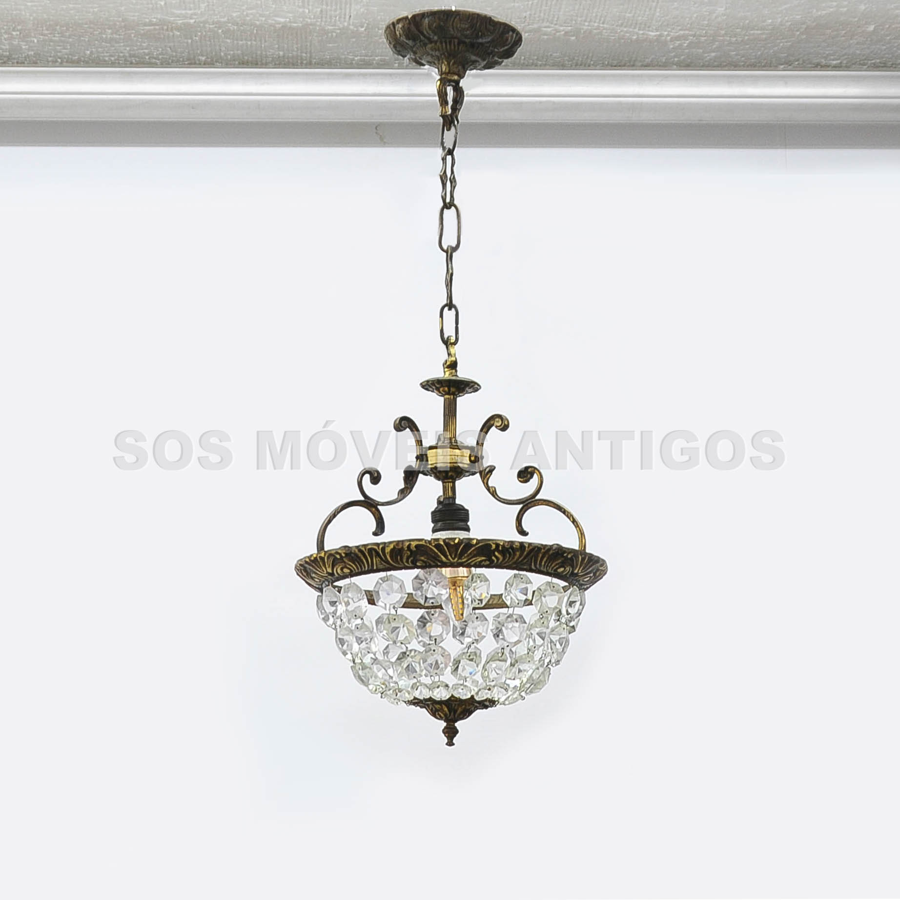 LUSTRE ESTILO IMPÉRIO-SOSMOVEISANTIGOS-ANTIQUARIO SP (2)
