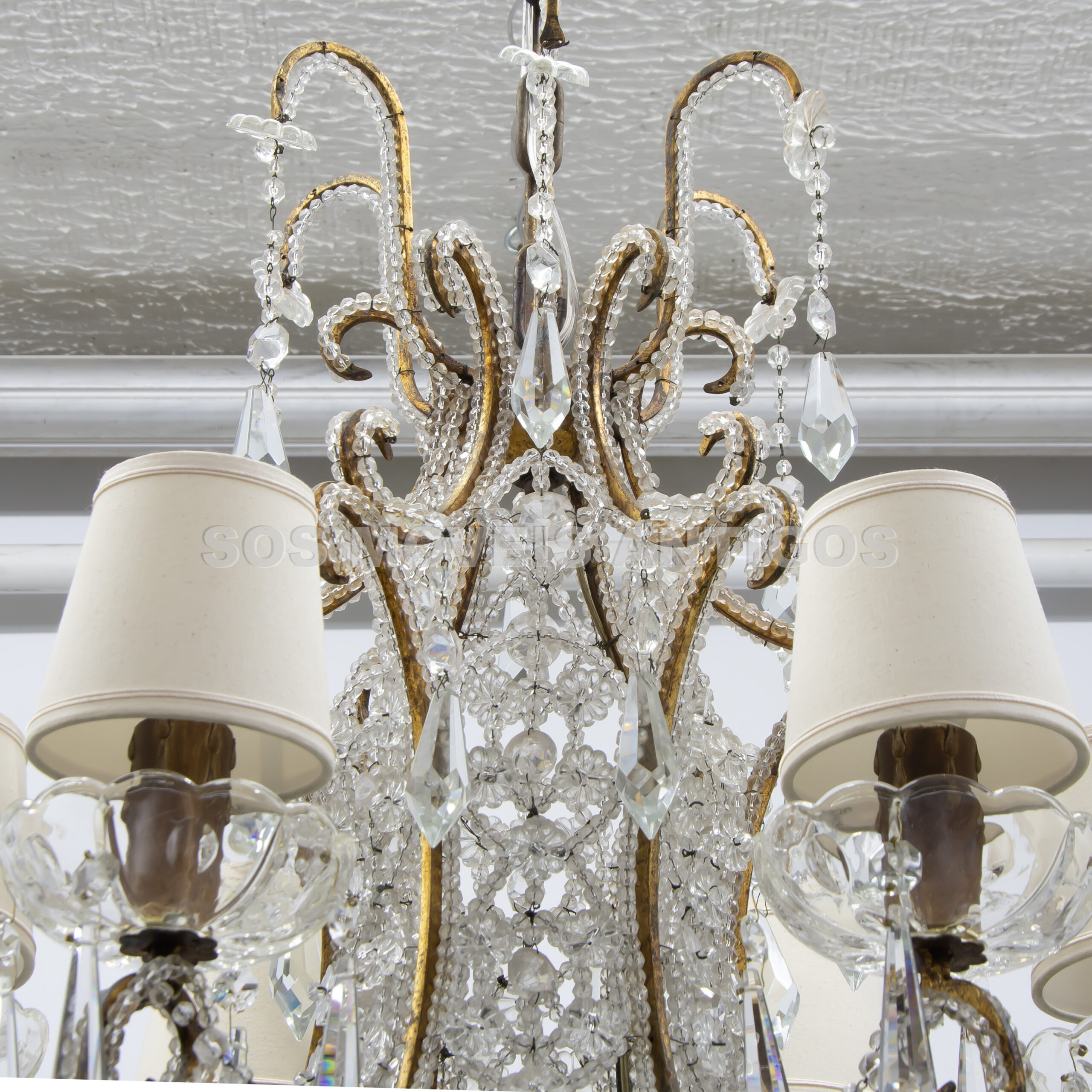 LUSTRE ESTILO VERSAILLES – SOSMOVEISANTIGOS -ANTIQUARIO SP (4)