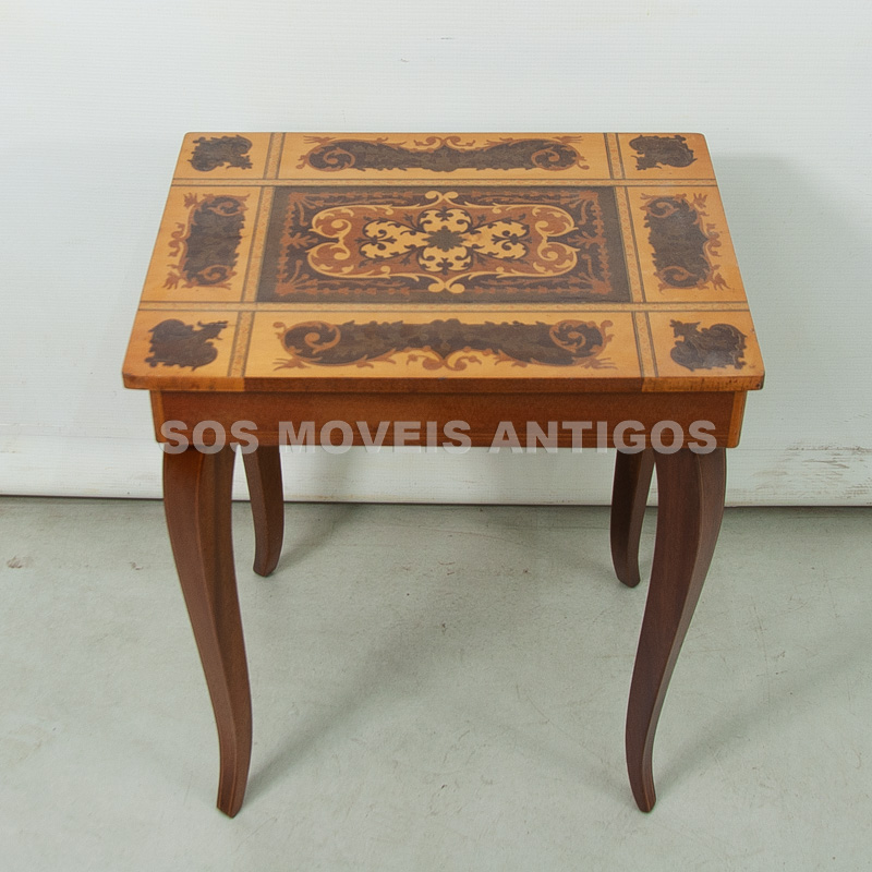 MESA LATERAL-CAIXA DE MUSICA ITALIANA – SOSMOVEISANTIGOS – ANTIQUARIO SP (7)
