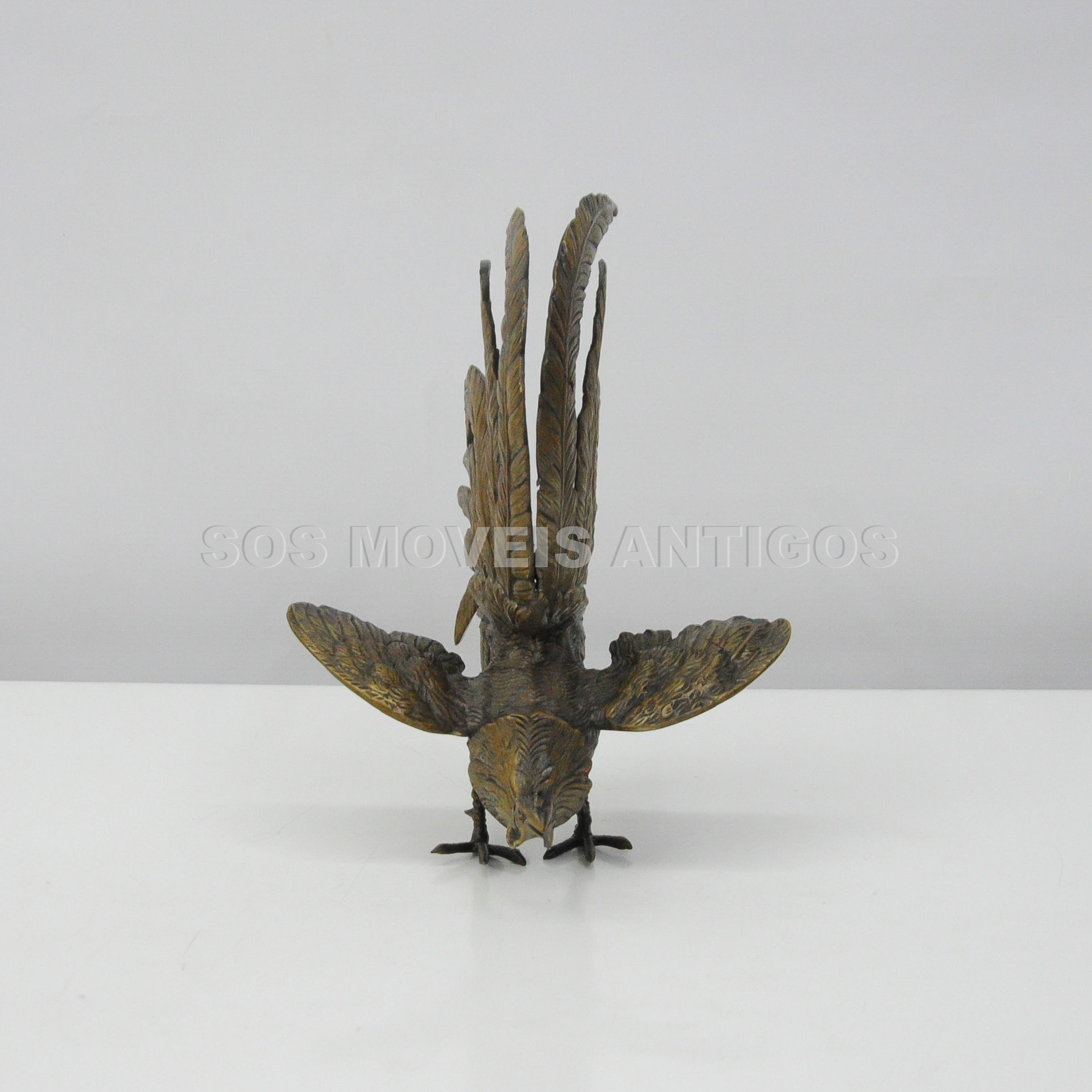 PAR DE ESCULTURAS REPRESENTANDO BRIGA DE GALO – SOSMOVEISANTIGOS – ANTIQUARIO SP (17)