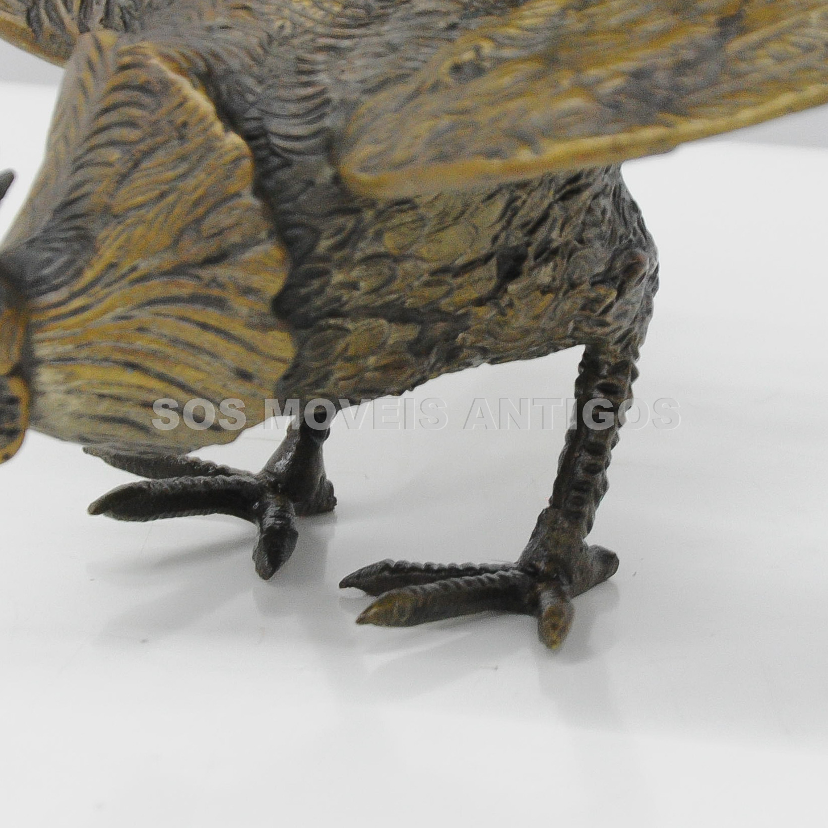 PAR DE ESCULTURAS REPRESENTANDO BRIGA DE GALO – SOSMOVEISANTIGOS – ANTIQUARIO SP (21)