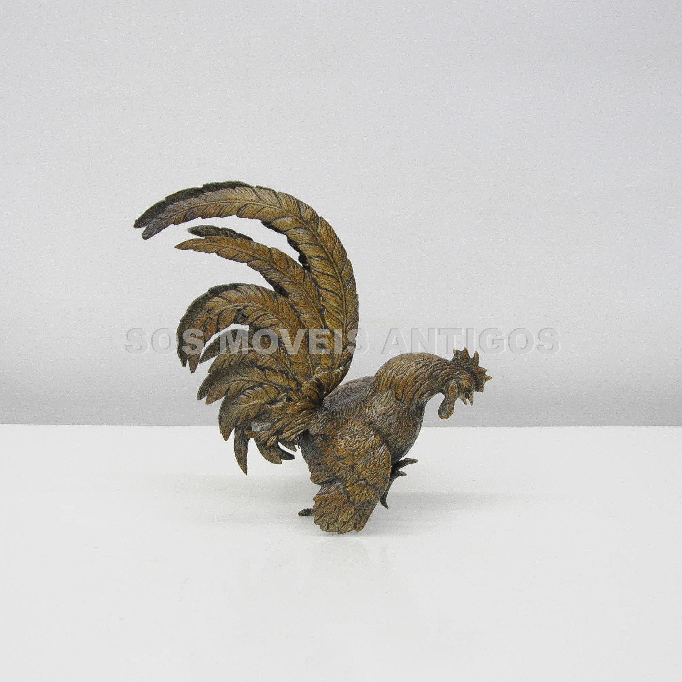 PAR DE ESCULTURAS REPRESENTANDO BRIGA DE GALO – SOSMOVEISANTIGOS – ANTIQUARIO SP (23)