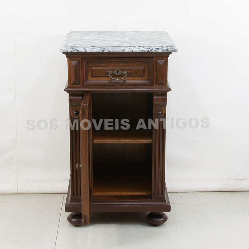 PAR DE MESAS DE CABECEIRA – CRIADO MUDO – SOSMOVEISANTIGOS – ANTIQUARIO SP (5)