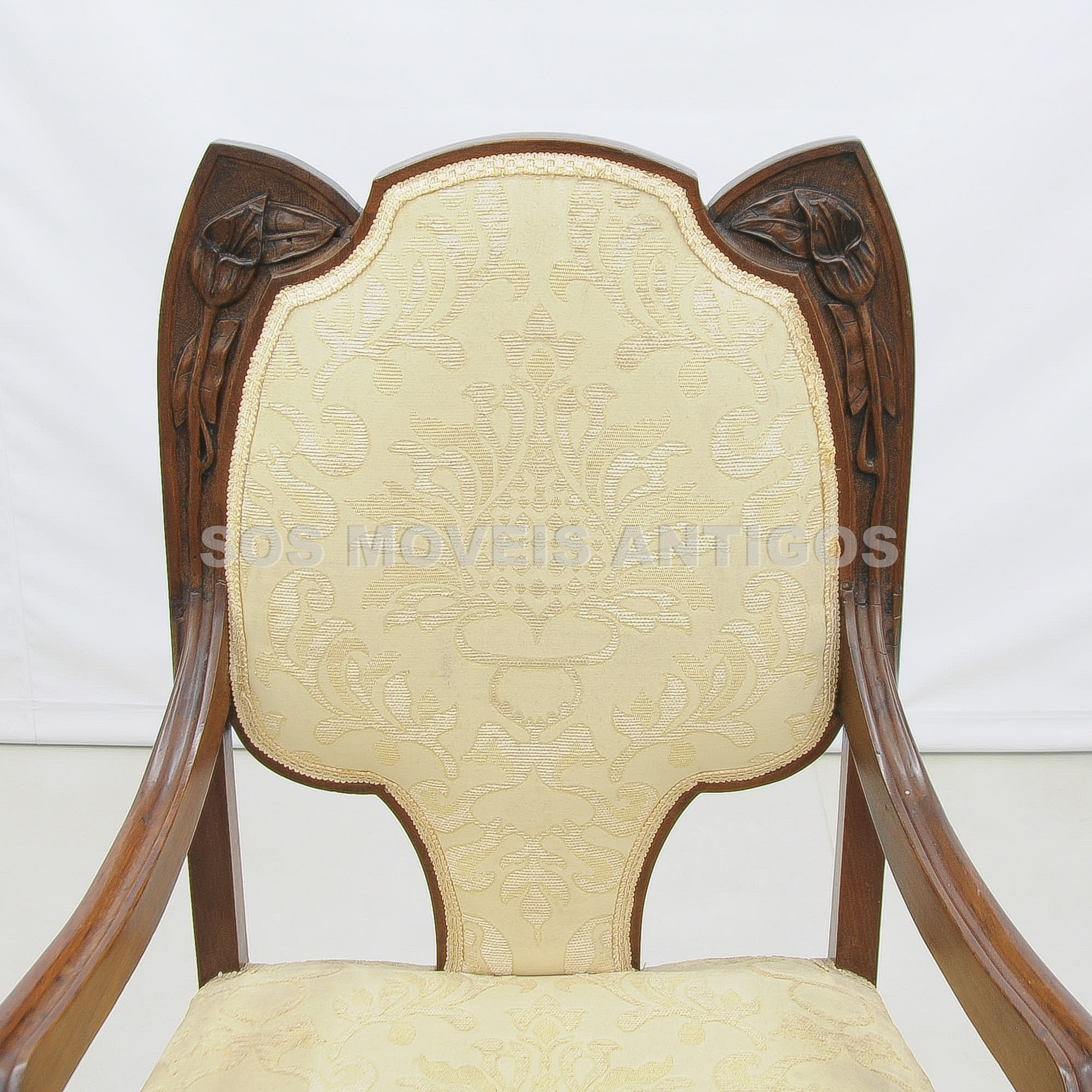 PAR DE POLTRONAS FRANCESAS – ESTILO ART NOUVEAU – SOSMOVEISANTIGOS – ANTIQUARIO SP (6)