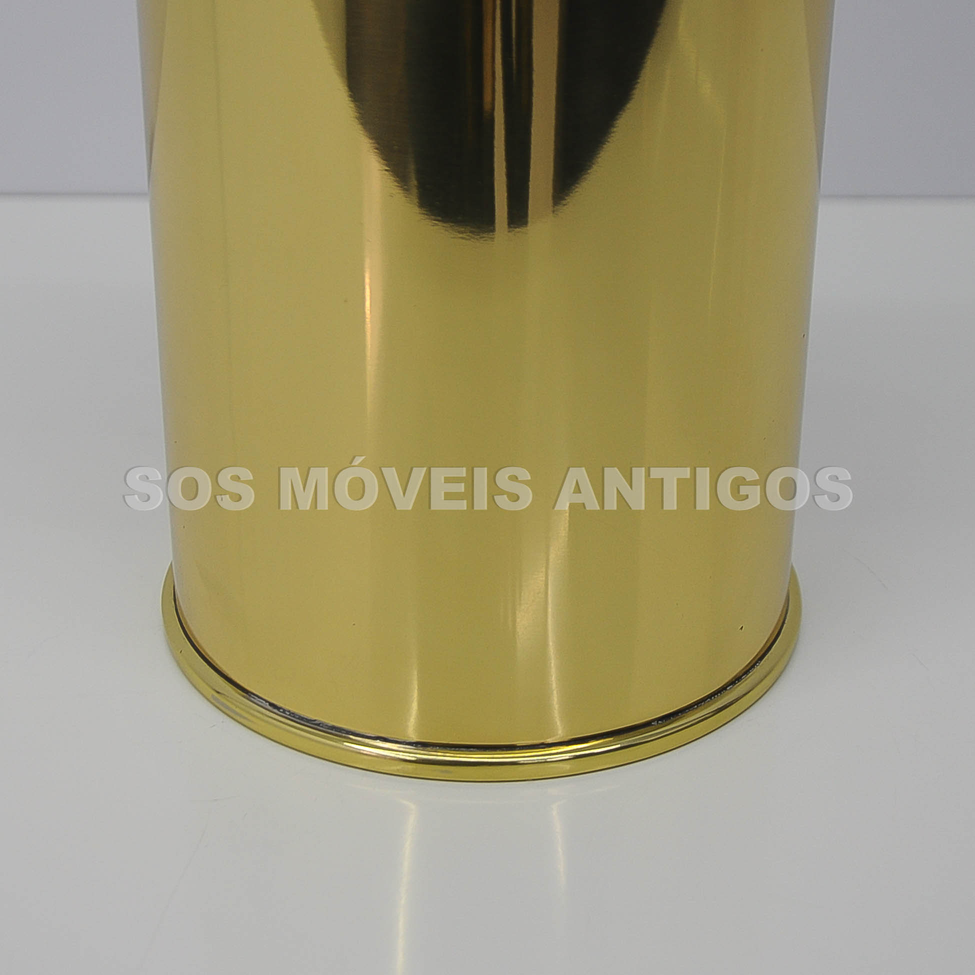 PORTA GARRAFA EM LATÃO DOURADO – ST JAMES – SOSMOVEISANTIGOS – ANTIQUARIO SP (5)