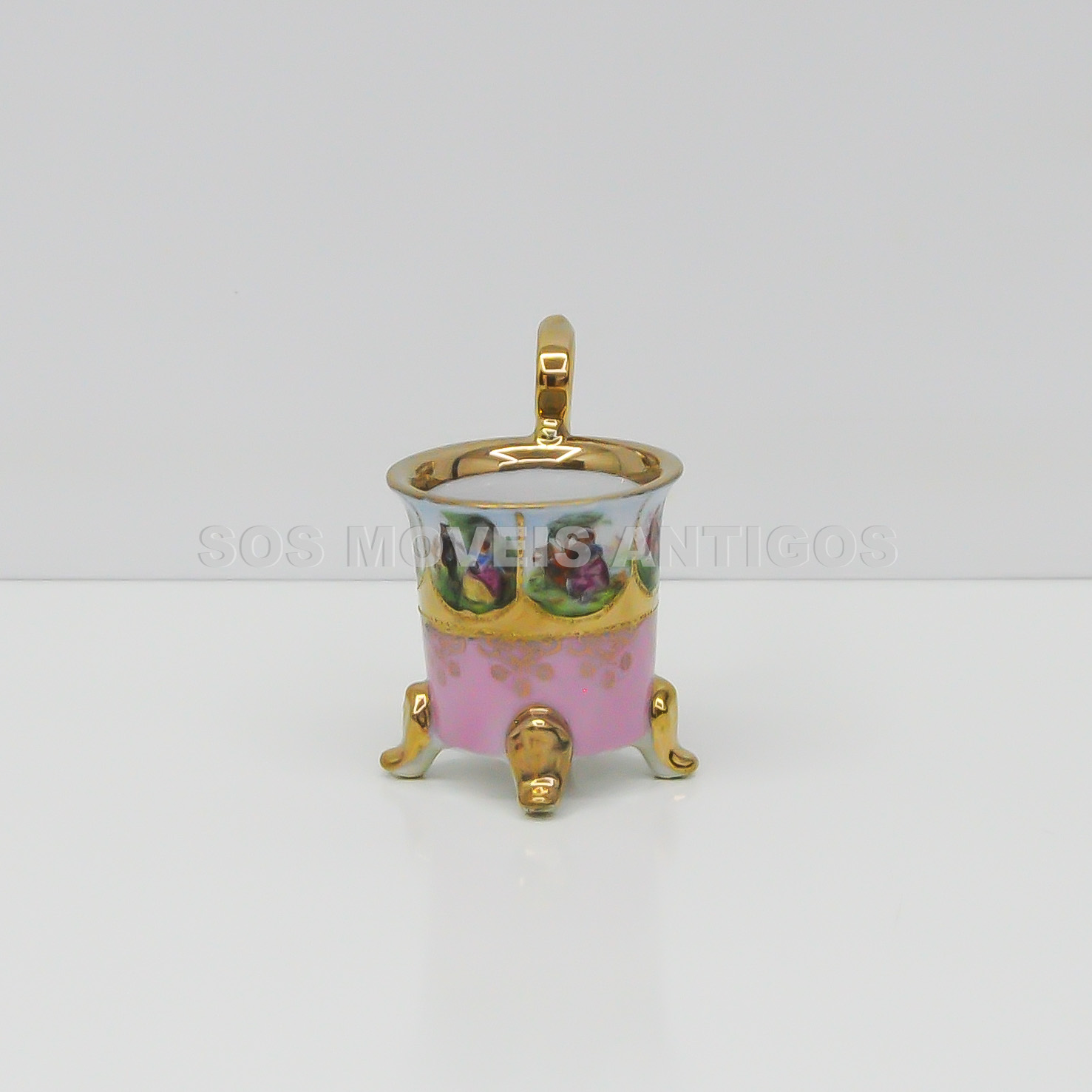 XÍCARA DE CAFÉ COM PRATO DE BOLO EM PORCELANA JAPONESA – SOSMOVEISANTIGOS – ANTIQUARIO SP (4)